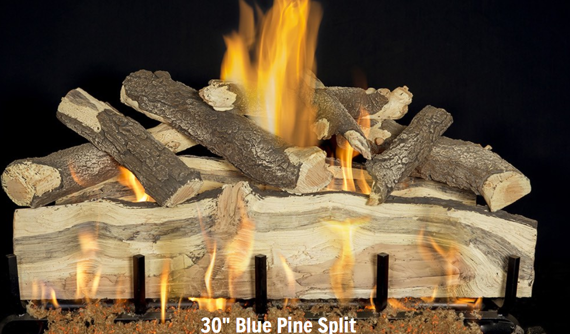 Grand Canyon Gas Logs Blue Pine Split