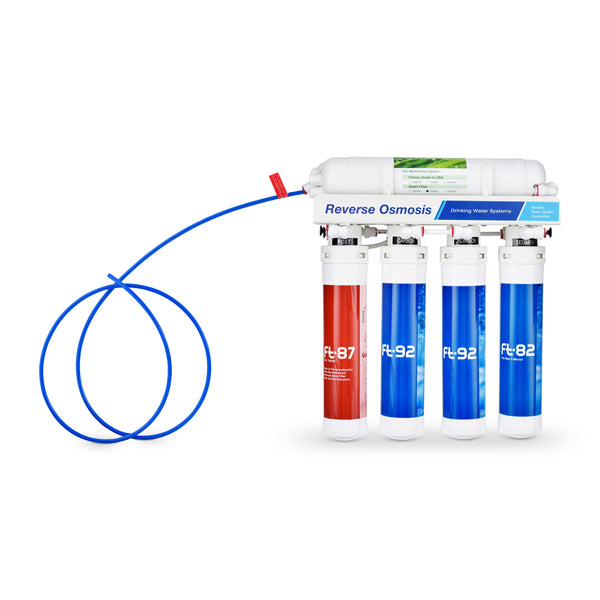 Rkin Flash Undersink Reverse Osmosis System with Chrome Lead-Free Faucet