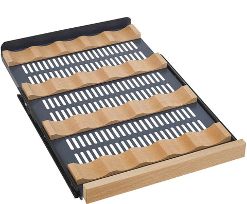 Allavino 15" FlexCount II Tru-Vino 30 Bottle Dual Zone Black Wine Refrigerator