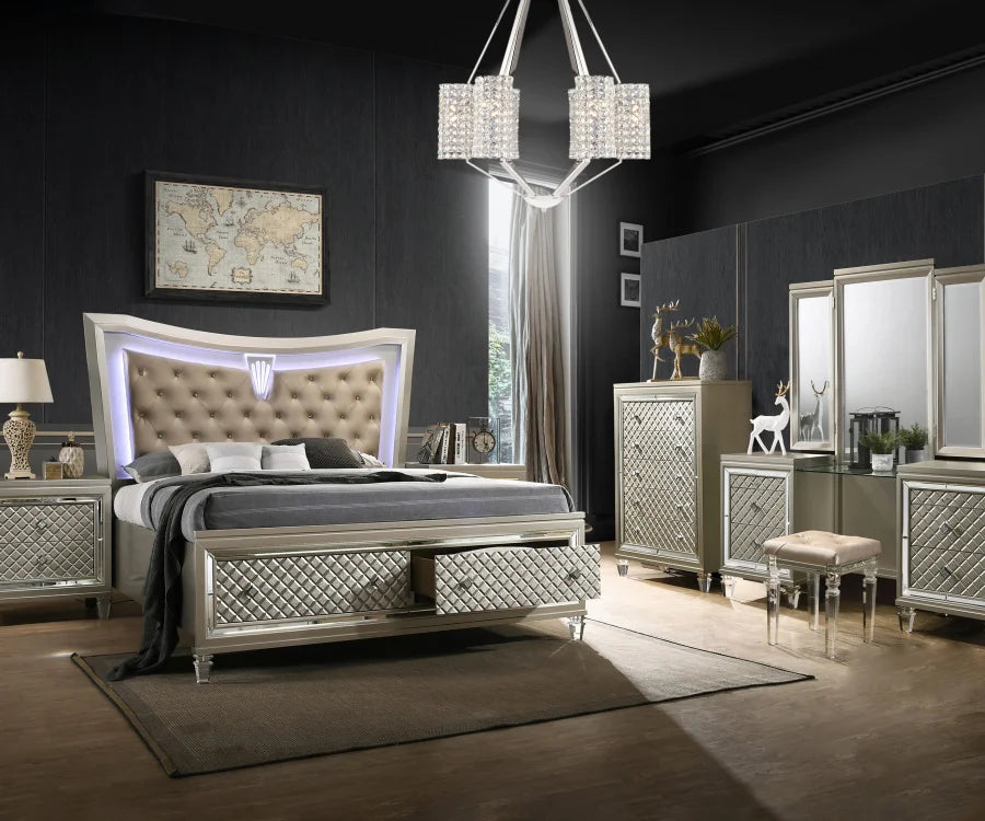BQF Venetian Full Bedroom Set VEN-CK3