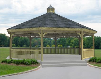 Fifthroom Cedar Octagon Gazebo