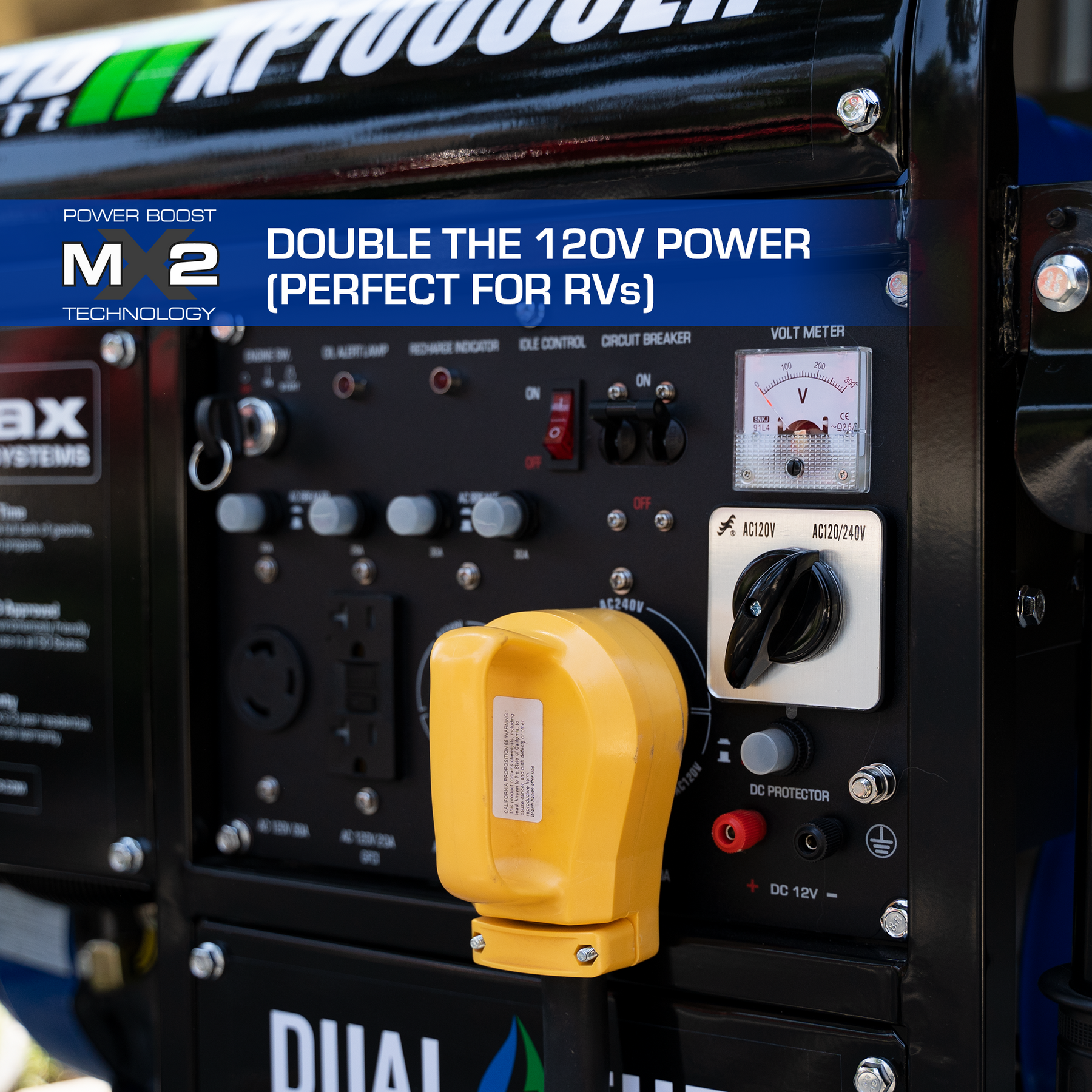 DuroMax 10,000 Watt Dual Fuel Portable Generator XP10000EH