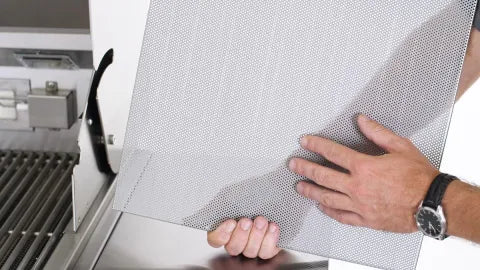 Blaze Premium LTE Marine Grade 32-Inch 4-Burner Built-In Propane Gas Grill With Rear Infrared Burner & Grill Lights - BLZ-4LTE2MG