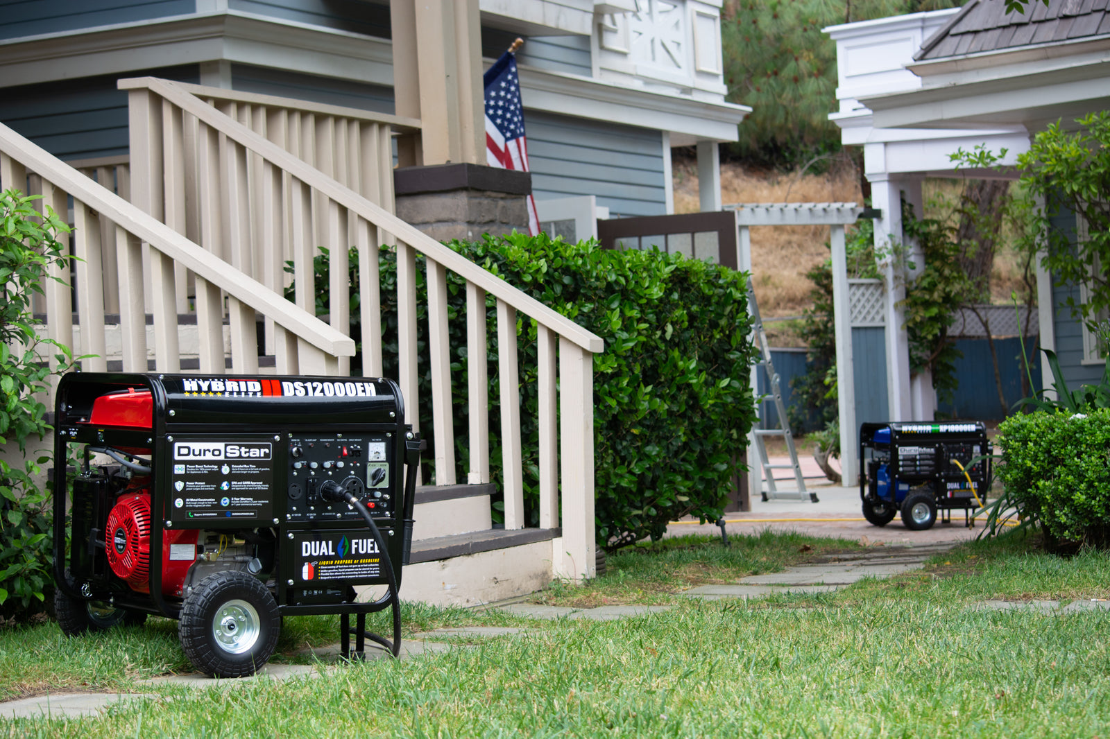 DuroMax 12,000 Watt Dual Fuel Portable Generator DS12000EH