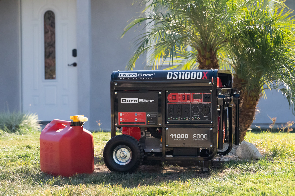 DuroMax 11,000 Watt Gasoline Portable Generator w/ CO Alert DS11000X