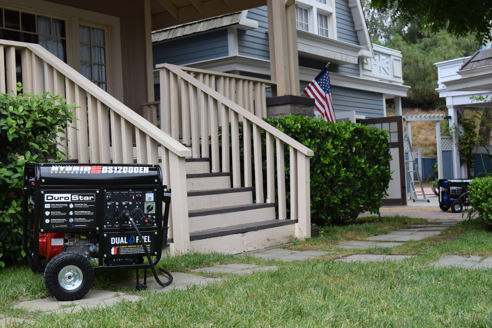 DuroMax 12,000 Watt Dual Fuel Portable Generator DS12000EH