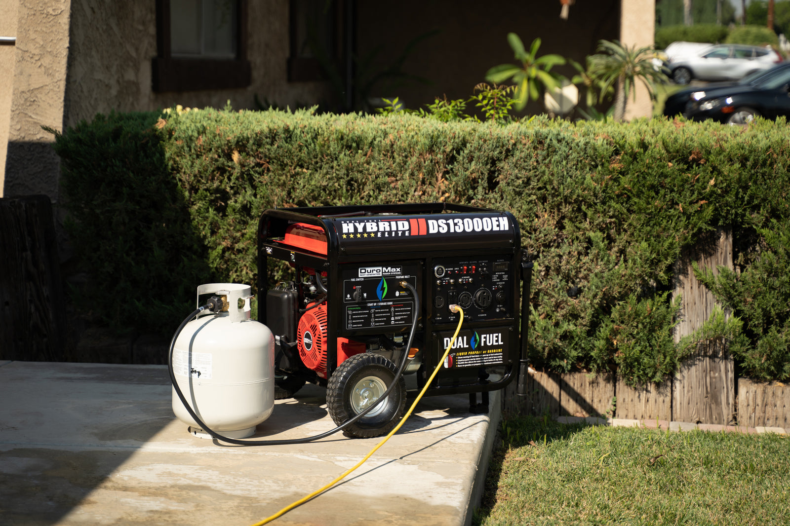 DuroMax 13,000 Watt Dual Fuel Portable Generator DS13000EH