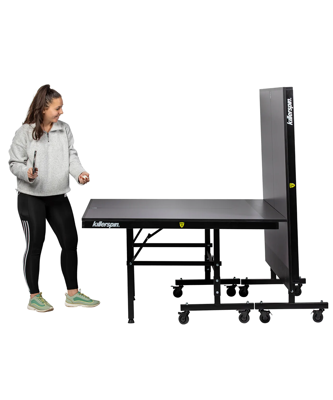 KillerSpin MyT 415X Mega - Graphite Ping Pong Table 303-14