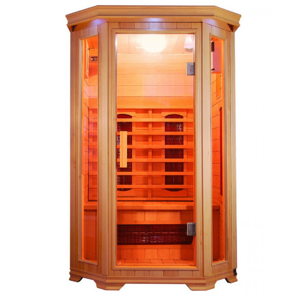 SunRay 2 Person HL200W Heathrow Infrared Sauna