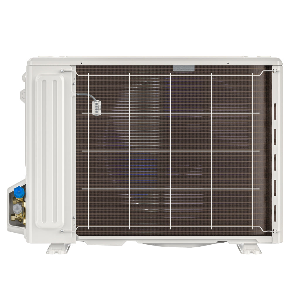 MRCOOL 18K BTU, 22 SEER Ducted Air Handler and Condenser w/25 ft. Pre-Charged Line Set | CENTRAL-18-HP-230-25