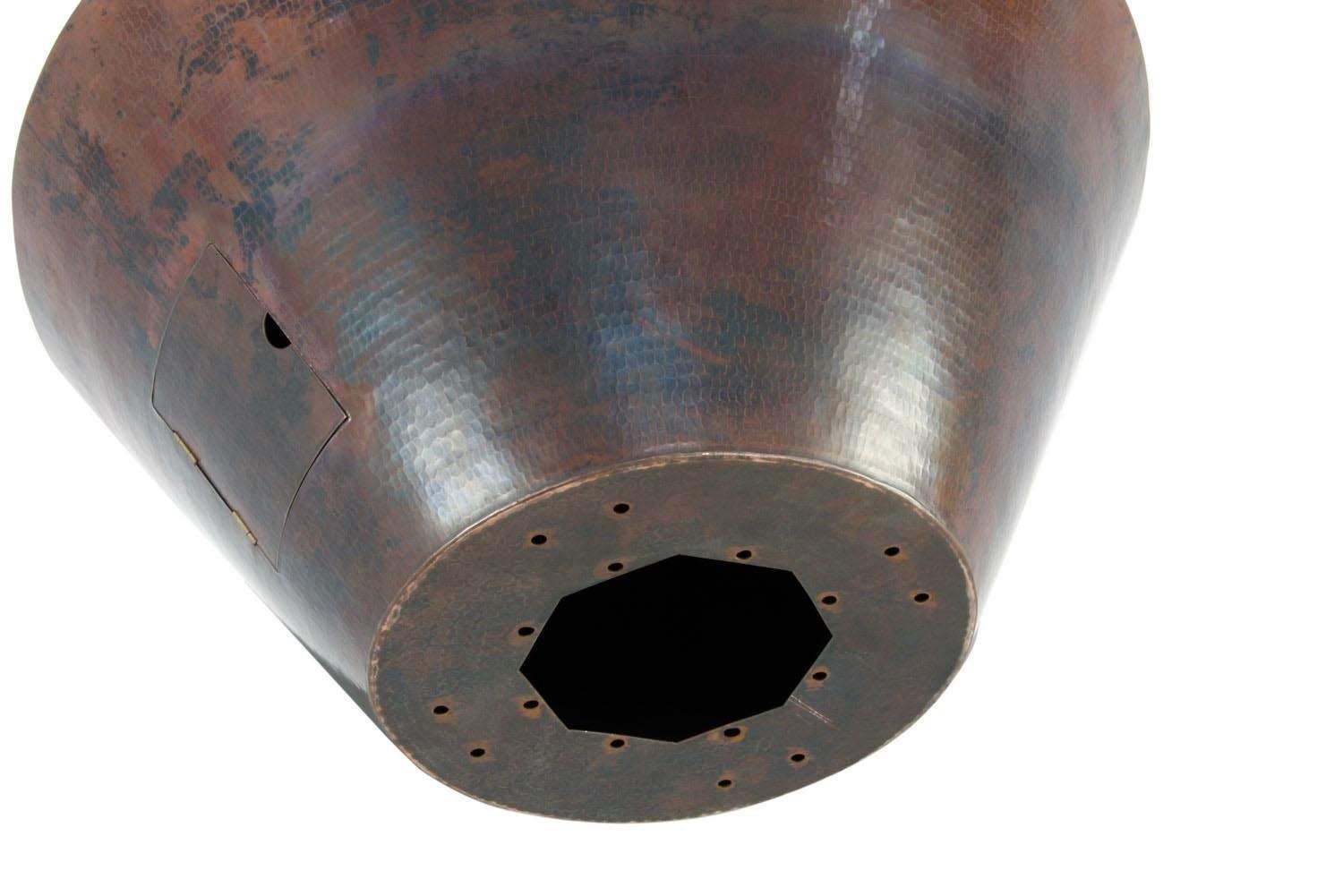 HPC Fire MESA32 Mesa Copper Gas Fire Pit Bowl