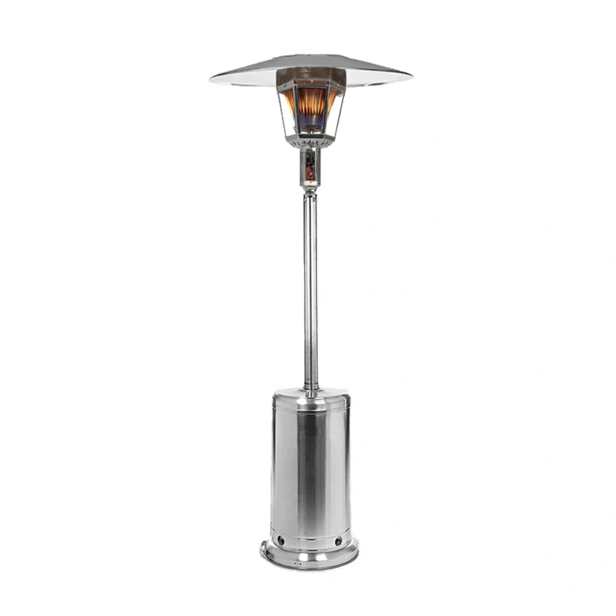 Radtec 96" Real Flame Propane Patio Heater - Stainless Steel Finish (40,000 BTU) RF1-MT-STN-STL
