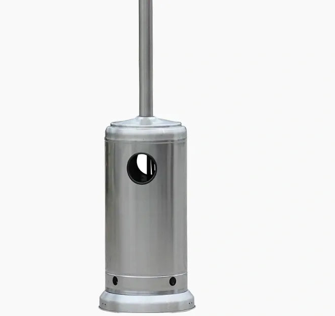 Radtec 96" Real Flame Propane Patio Heater - Stainless Steel Finish (40,000 BTU) RF1-MT-STN-STL
