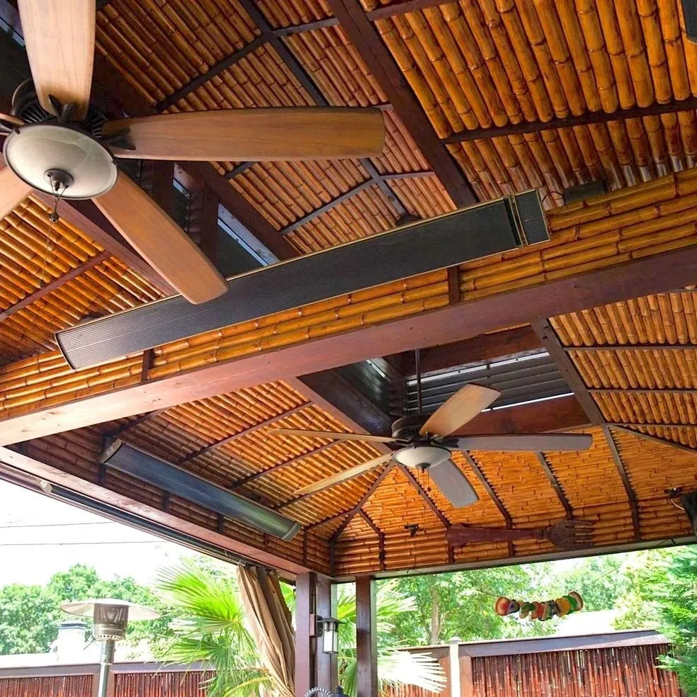 RADtec Designer Series 83 1/2-Inch 3200W Electric Wifi Infrared Patio Heater - 240V - E32RW