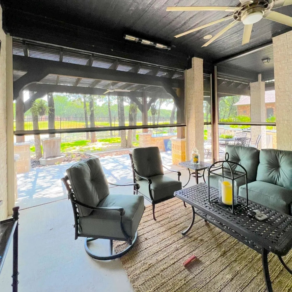 Radtec T4000/8R - 34" Weatherproof Electric Patio Heater (4000W/220V) 30-TOR-INF-HT