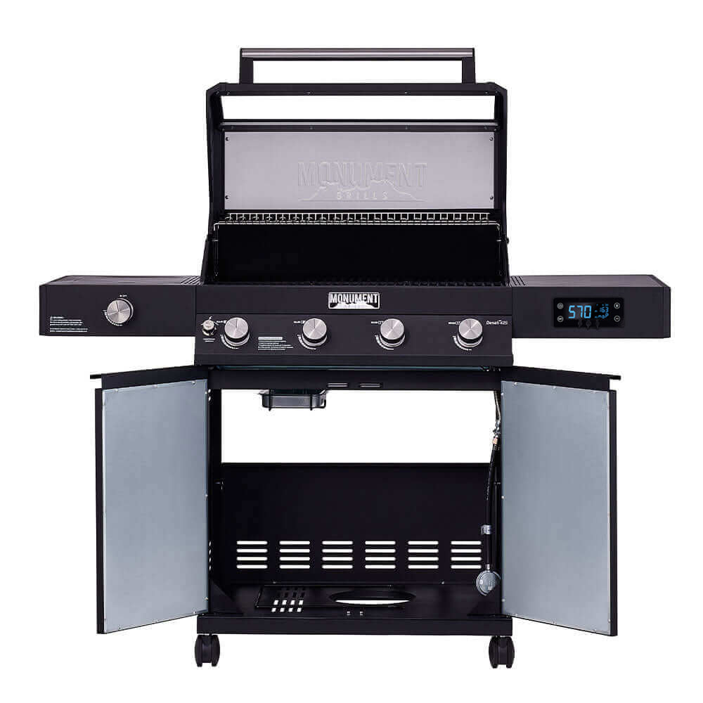 Monument Grills Denali 425  Black Smart Gas Grill