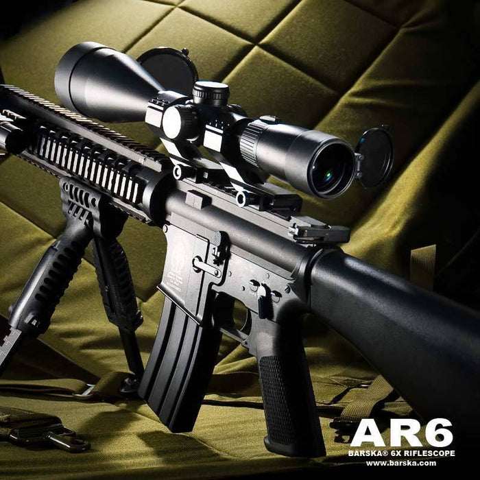 BARSKA 3.5-10x40mm IR SWAT Rifle Scope AC10814