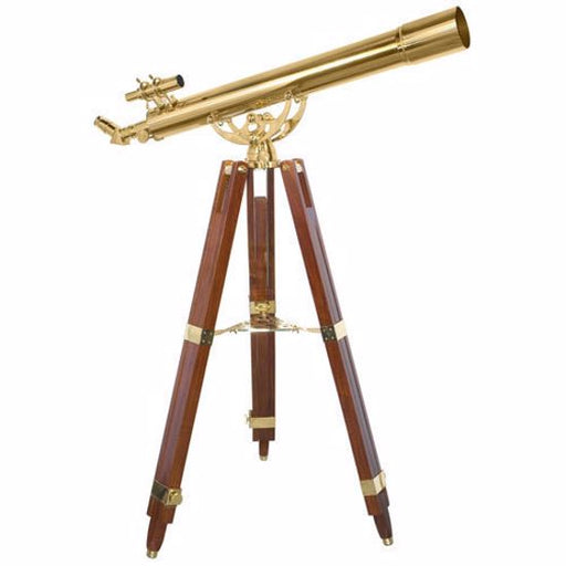 BARSKA 90080 36 Power Anchormaster Classic Brass Telescope w/ Mahogany Tripod By Barska AE10824