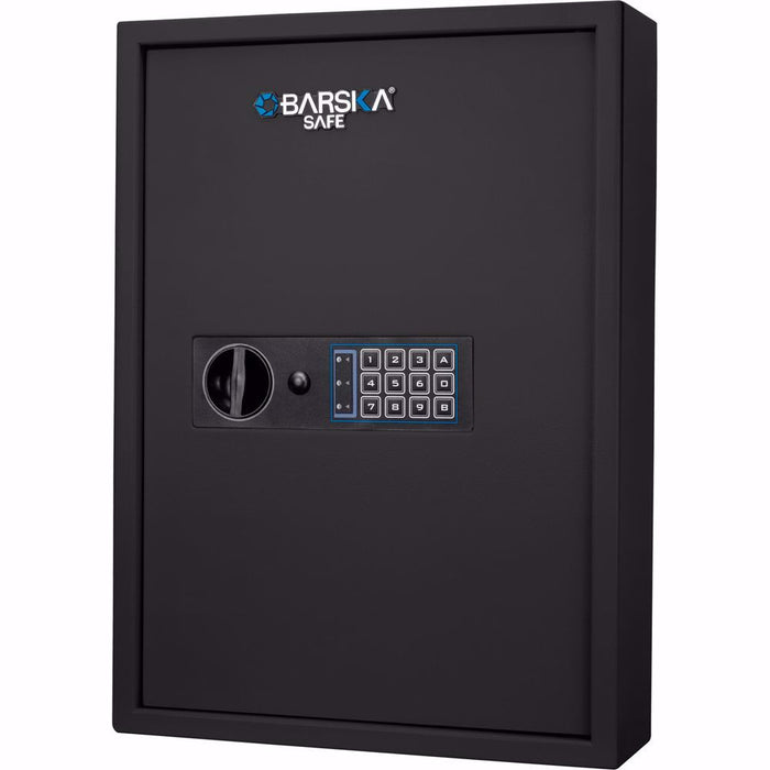 BARSKA 100 Key Cabinet Digital Wall Safe (Black) AX13370