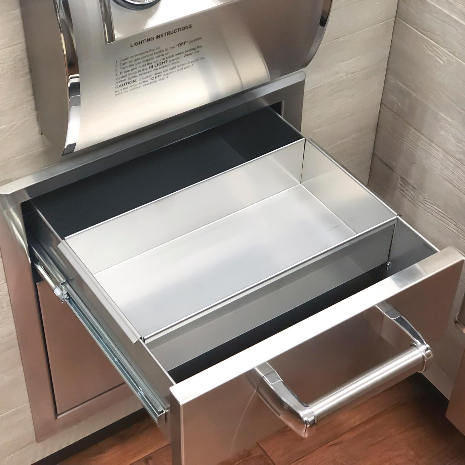 Fire Magic Premium Flush Pantry / Access Drawer Combo - 54018S