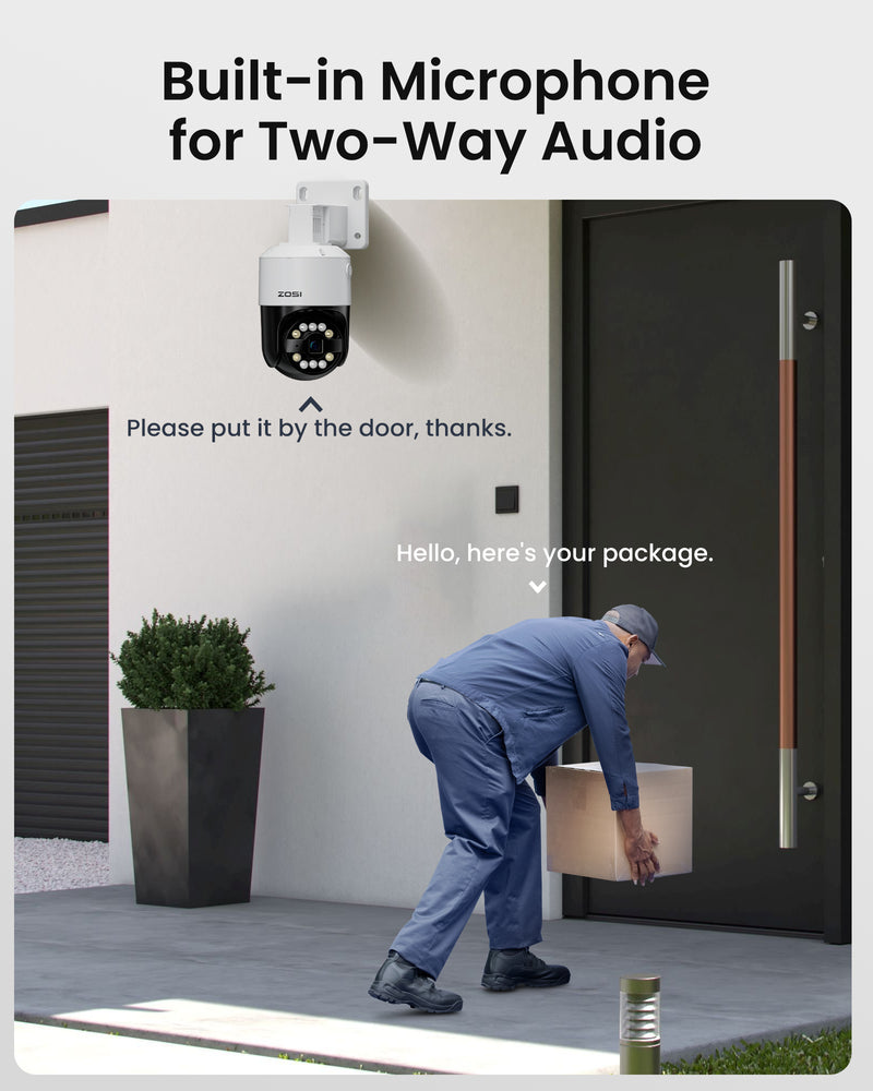 Zosi C296B/C225 32 Channel 4K PT PoE Security Camera System for Business