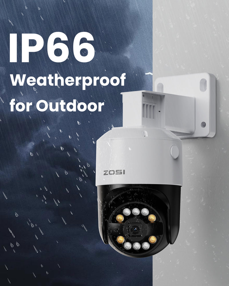 Zosi C296B/C225 32 Channel 4K PT PoE Security Camera System for Business