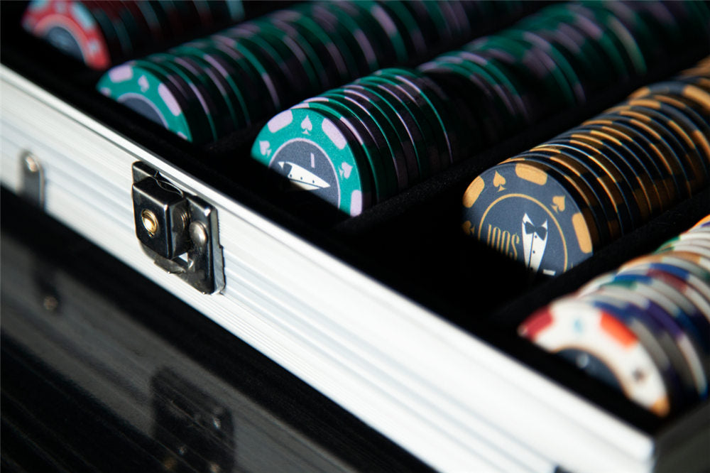 BBO Poker Tables Secret Agent Poker Chipset