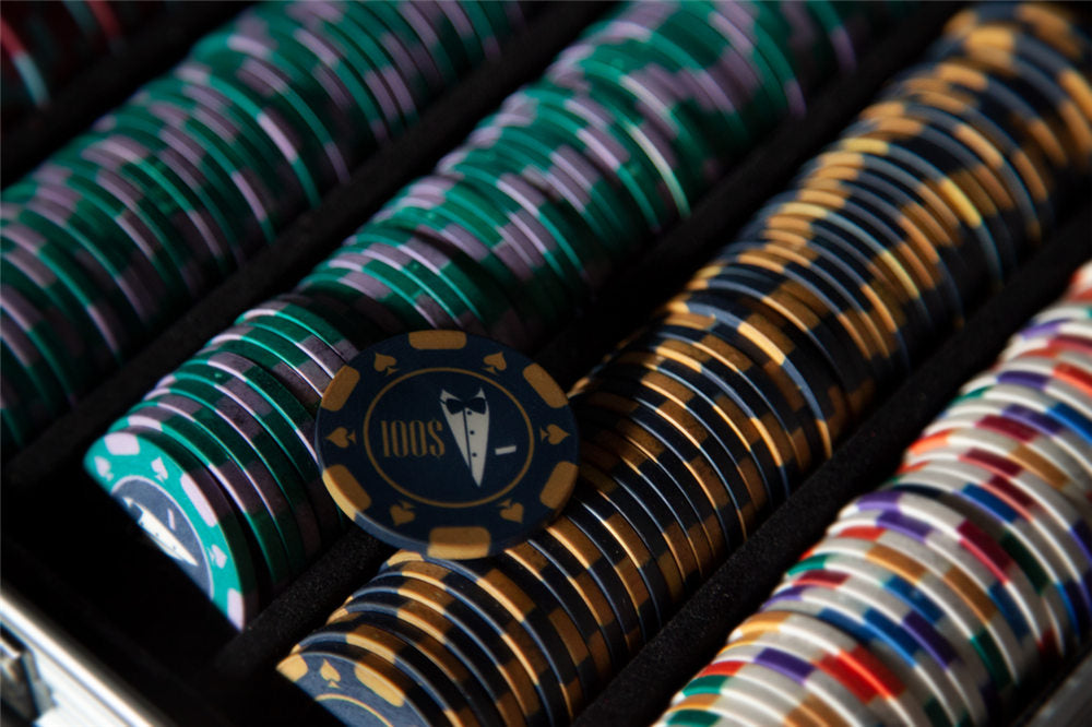 BBO Poker Tables Secret Agent Poker Chipset