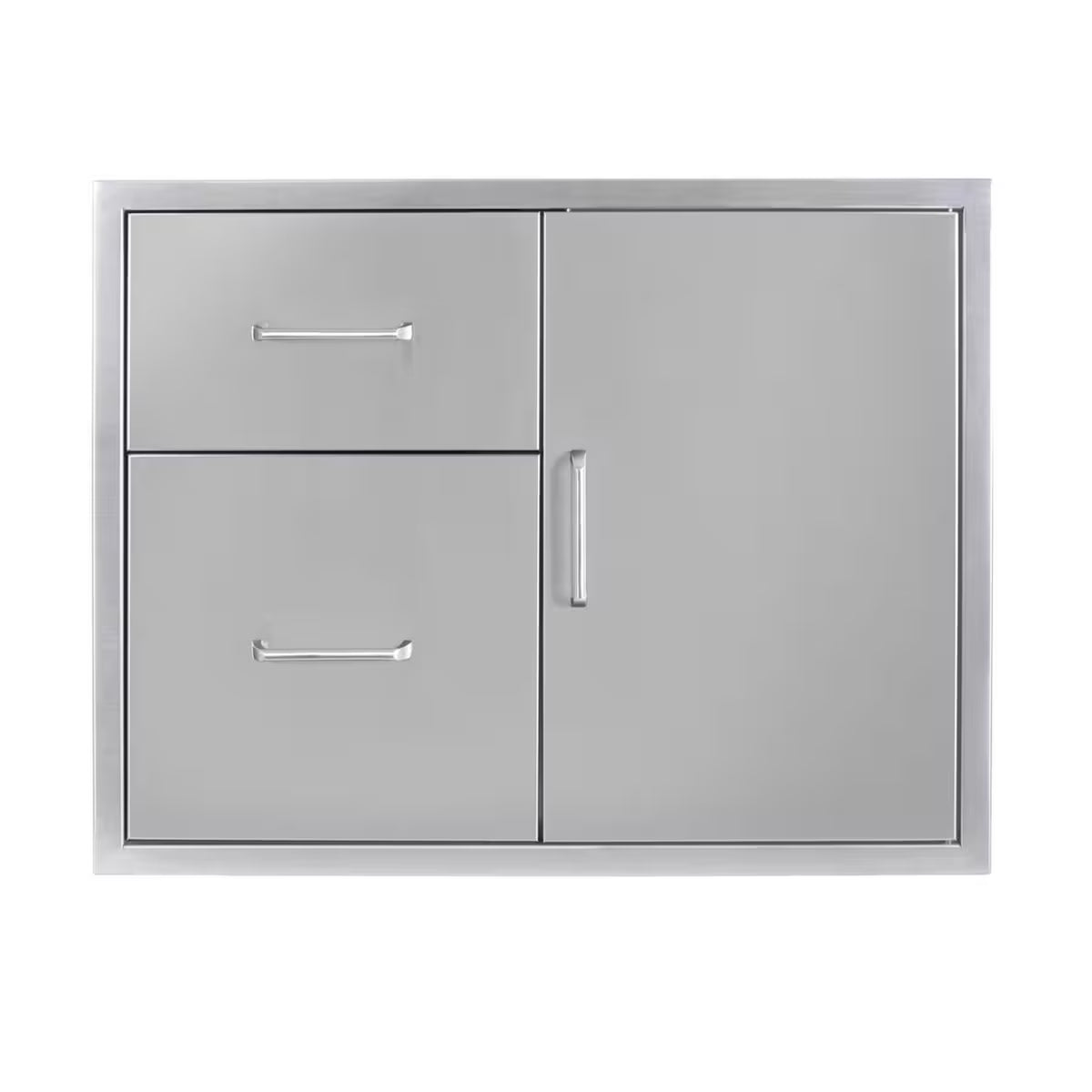 Wildfire 30 X 21 Black 304 SS Door/Drawer Combo - WFDDWCOMBO3021-BSS