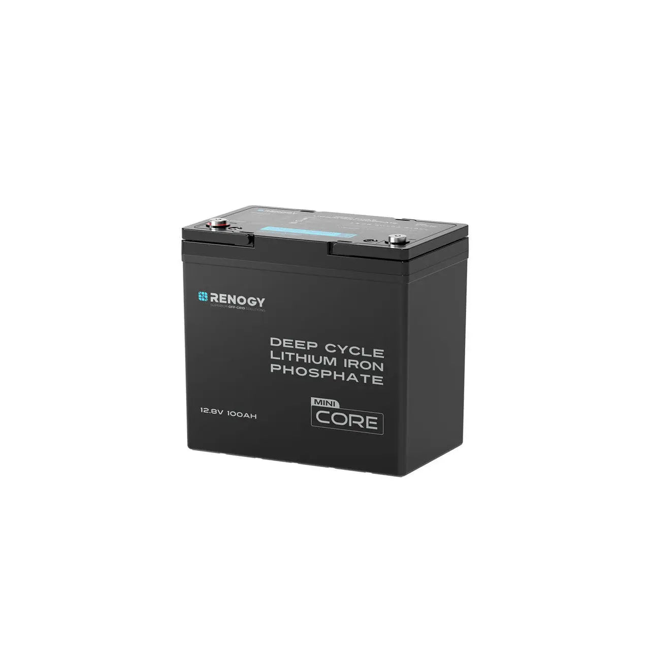Renogy Mini Size 12.8V 100Ah Lithium Iron Phosphate Battery RBT12100LFP-M-US