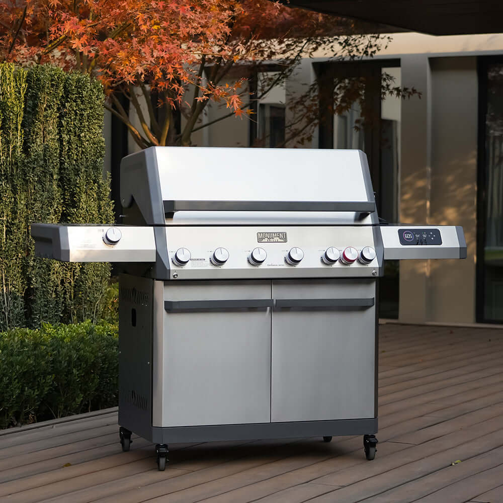 Monument Grills Eminence 605 Stainless Smart Dual Gas Grill