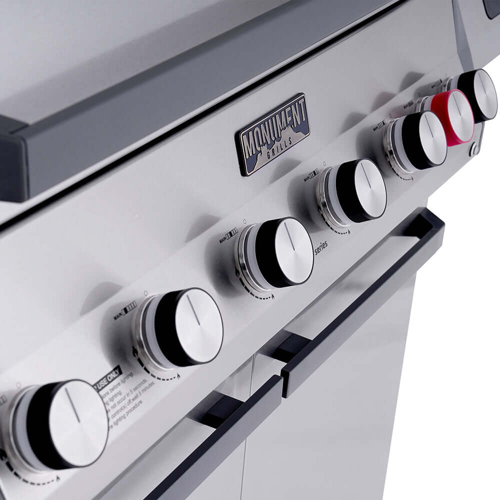 Monument Grills Eminence 605 Stainless Smart Dual Gas Grill