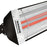 Schwank ES-3033-24 2 Stage Electric Black Outdoor Patio Heater - 240V, 3000W