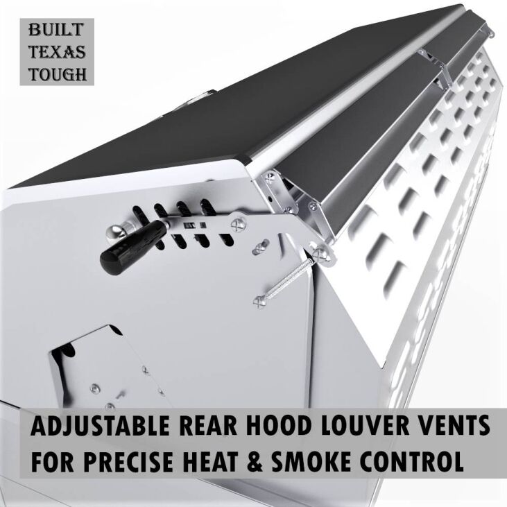 Sunstone® Series 42″ Gas Hybrid Dual Zone Charcoal/Wood Burning Grill – EMCHDZ42