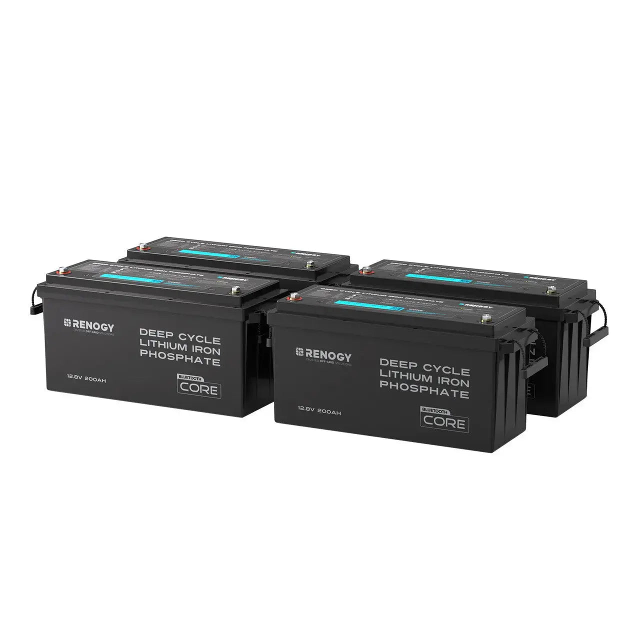 Renogy 12V 200Ah LiFePO4 Battery w/ Low-Temperature Protection  RBT12200LFP-M-US