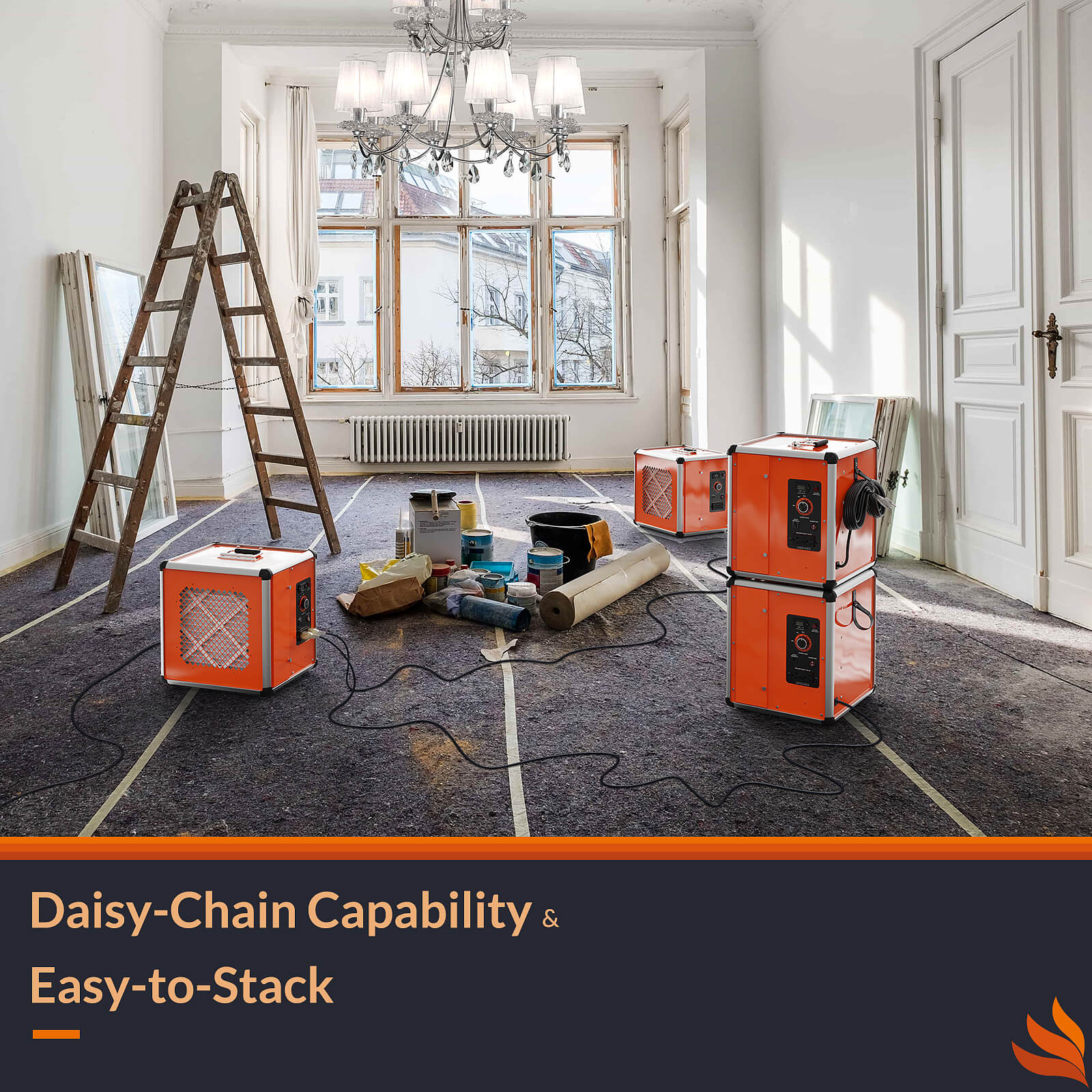 Alorair Purisystems Air Scrubber with 5-stage Filtration system