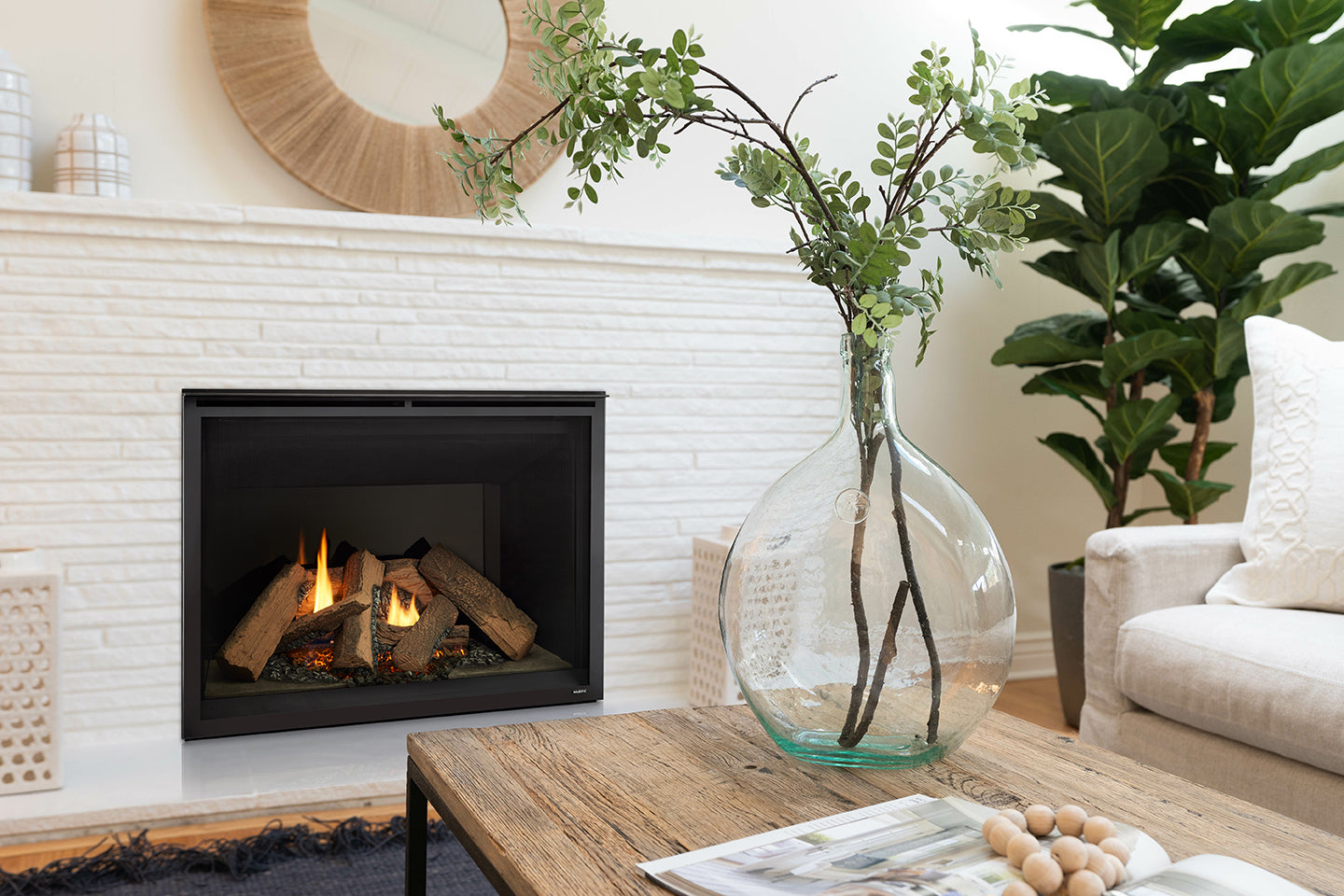 Majestic Meridian Direct Vent Gas Fireplace MER36N