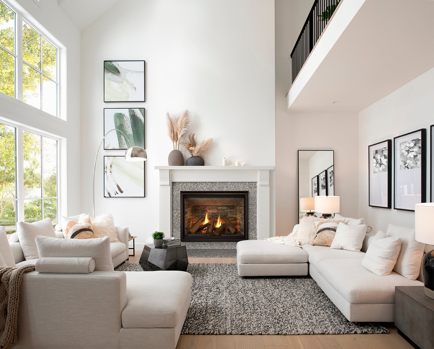 Majestic Meridian Direct Vent Gas Fireplace MER36N