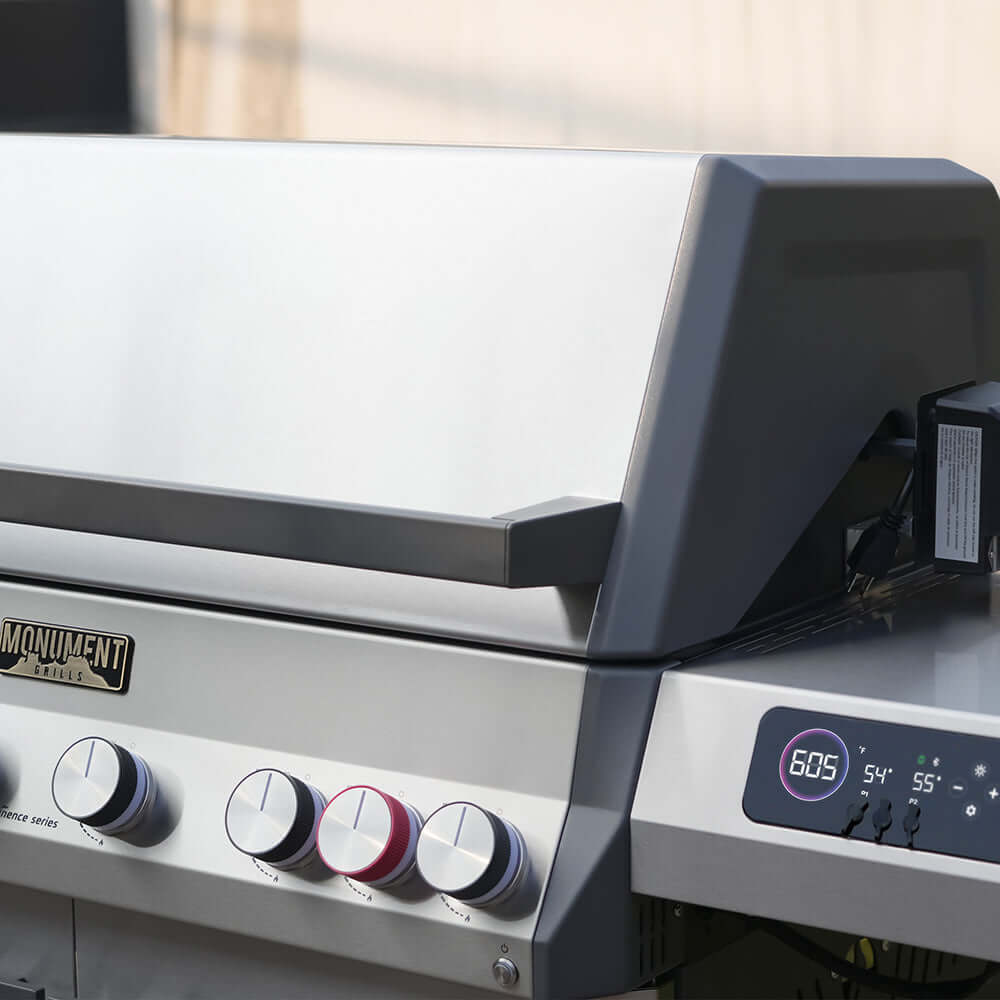 Monument Grills Eminence 605 Stainless Smart Dual Gas Grill