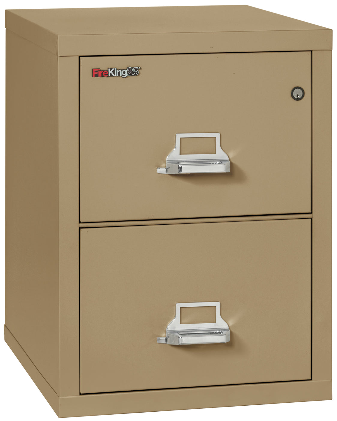 FireKing High Security - 25" Deep Vertical File Cabinet - 2 or 4 Drawers - 11 Colors  2-1825-CPA