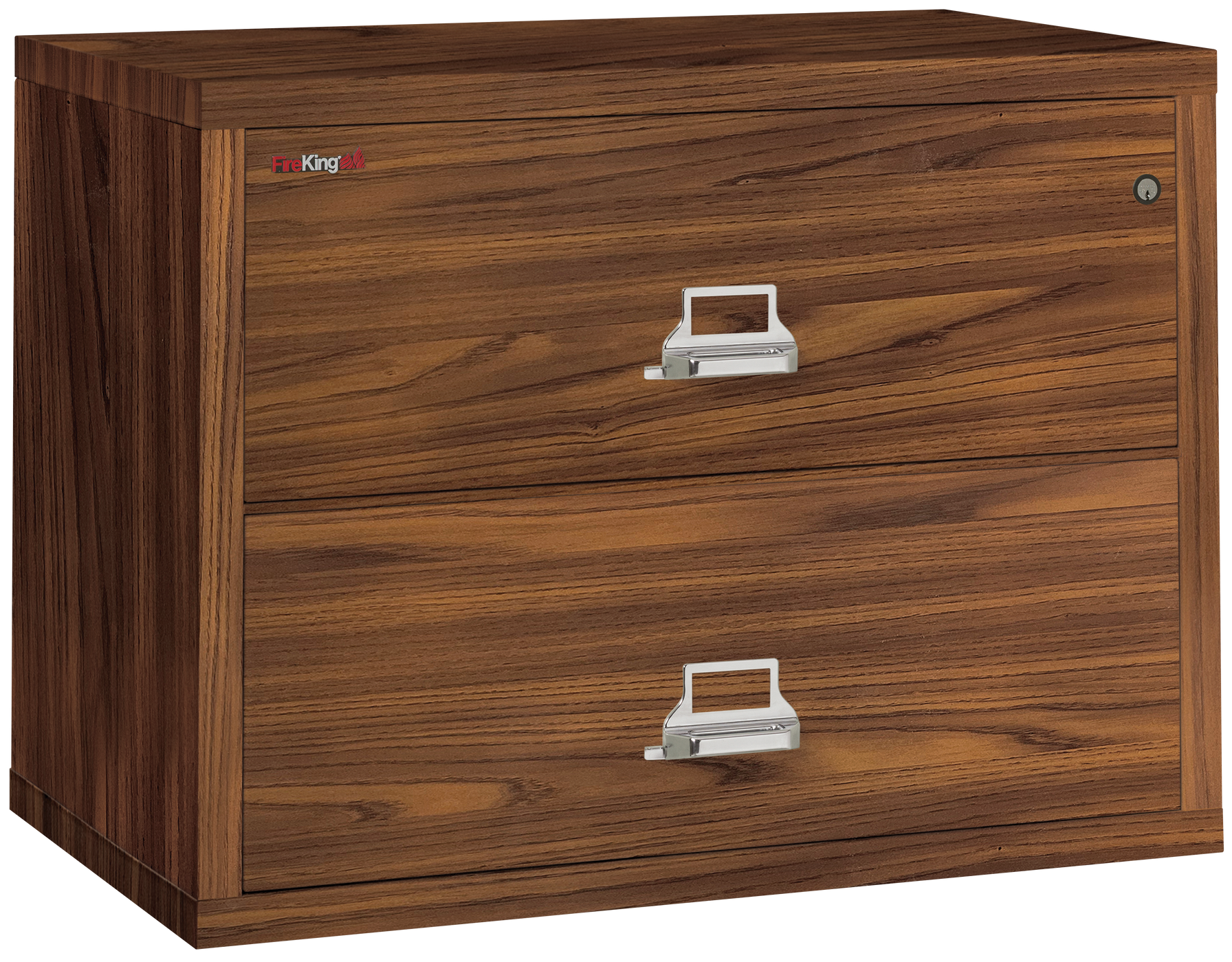 FireKing Designer Series Lateral File Cabinet - 1-Hour Fire-Rated & High Security - 2, 3, or 4 Drawers - 4 Colors
