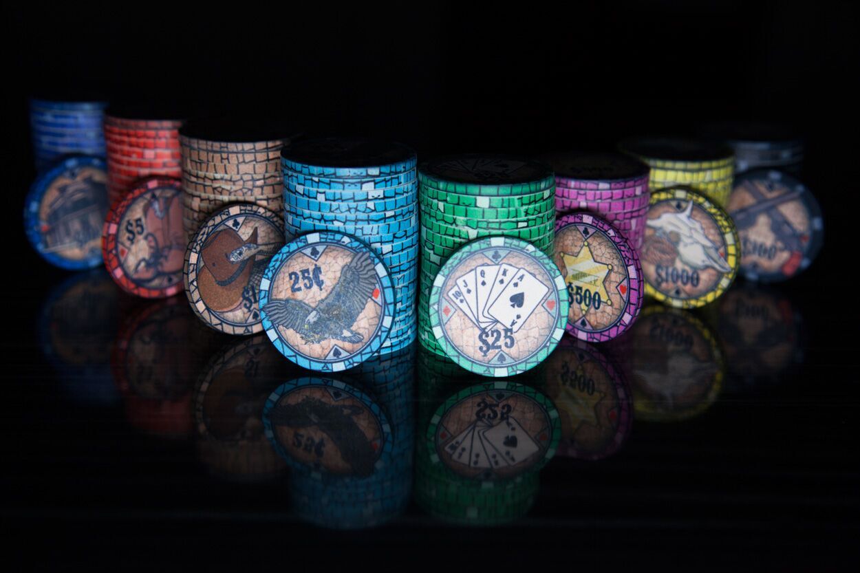 BBO Poker Tables "Howdy, Cowboy!" 10g Ceramic Chip Set 500pc