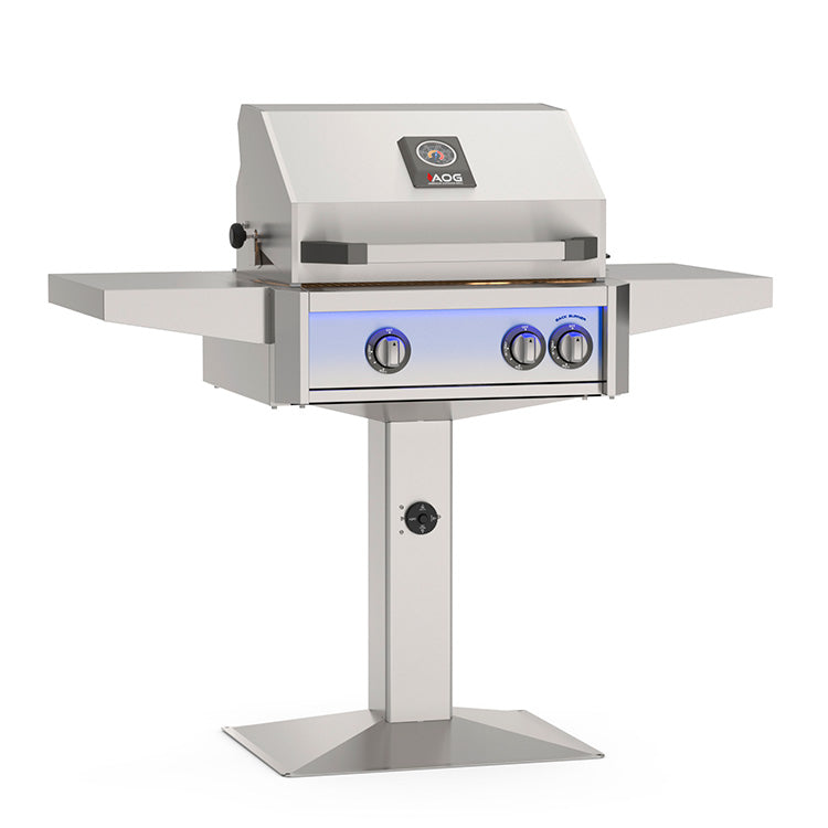 American Outdoor Grill 24" Patio Post "L" Series Gas Grill (With Rotisserie)