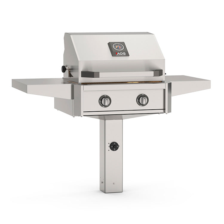 American Outdoor Grill 24" In-Ground Post "T" Series Gas Grill (Accessible Height)