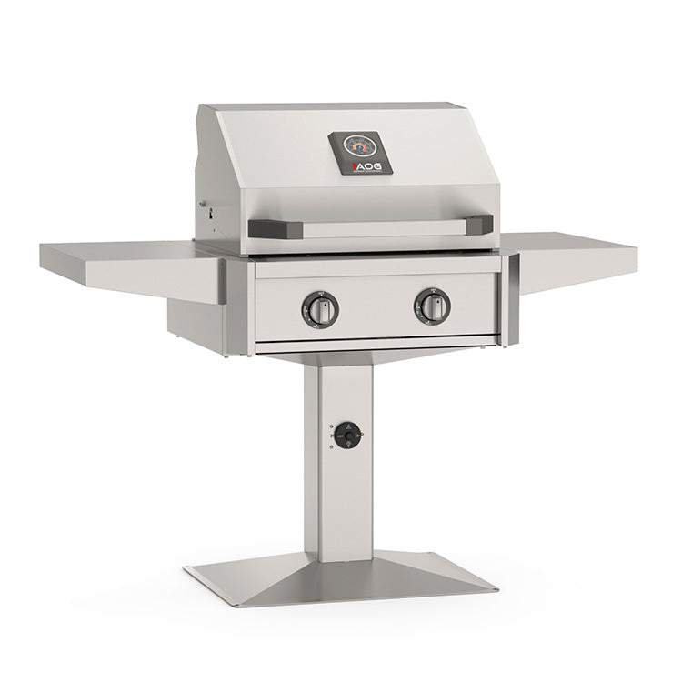 American Outdoor Grill 24" Patio Post "T" Series Gas Grill (Accessible Height)
