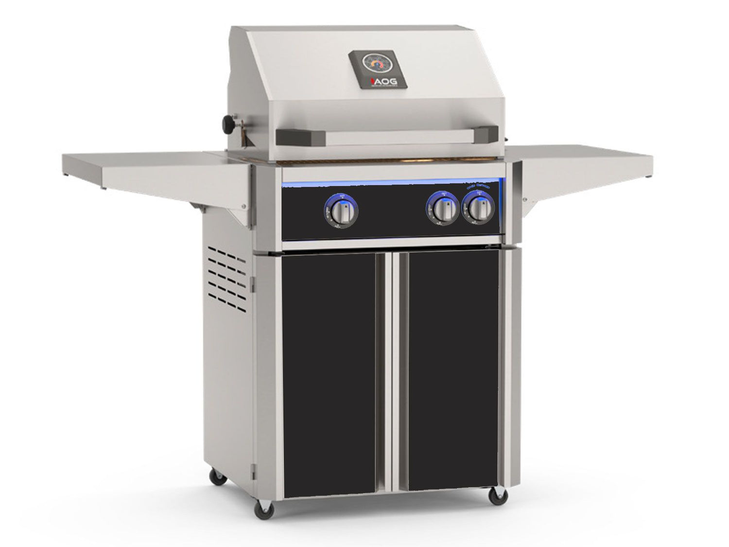 American Outdoor Grill 24" Portable Cart "L" Series Gas Grill (With Rotisserie)  AOG24LN + 24CRT-25