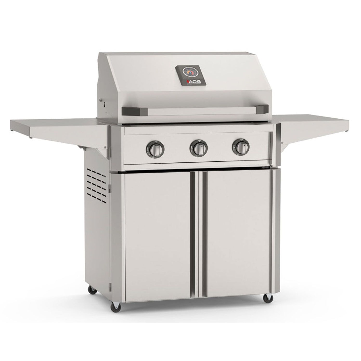 American Outdoor  30" Portable Cart "T" Series Gas Grill AOG30TN + 30CRT-25