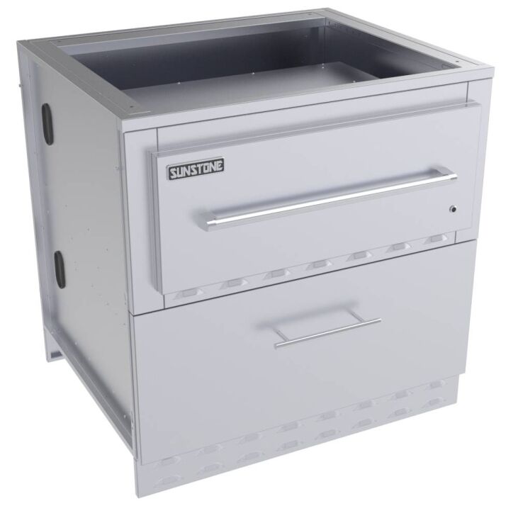 Sunstone 34″ Single Warming Drawer Cabinet – SAC34SWC