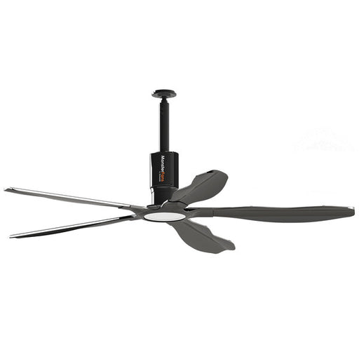 Schwank MonsterFans Style Series MF-ST07-GY 7' Grey Commercial Ceiling Fan with Key Pad Controls