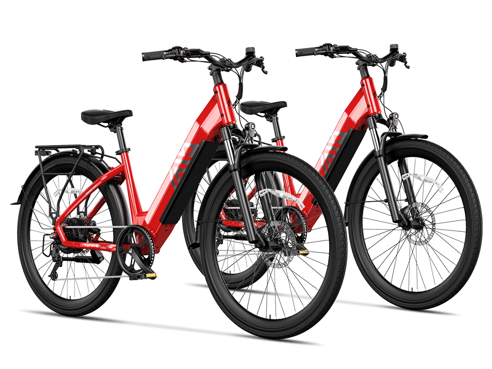 TST Combo Sale Surfer 27.5" Step-Thru Commuter eBike